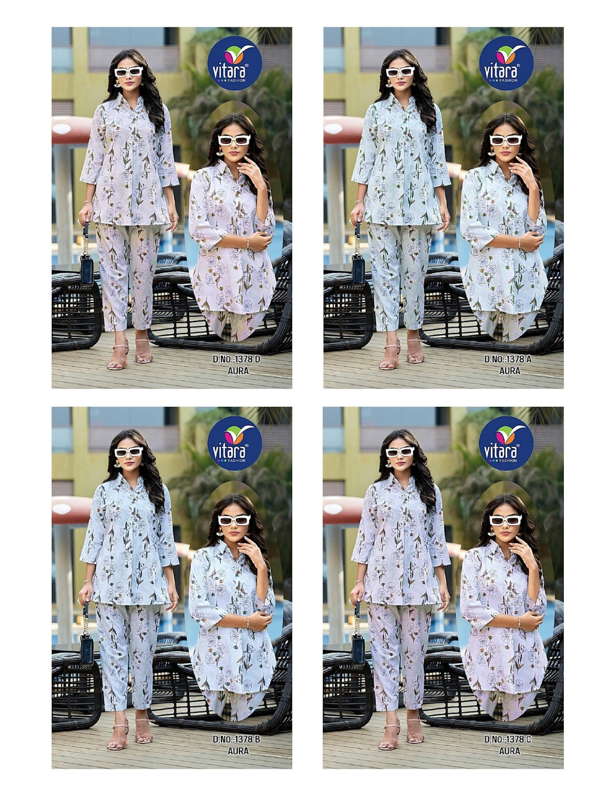 Aura Vitara Imported Co Ord Set Wholesale Rate