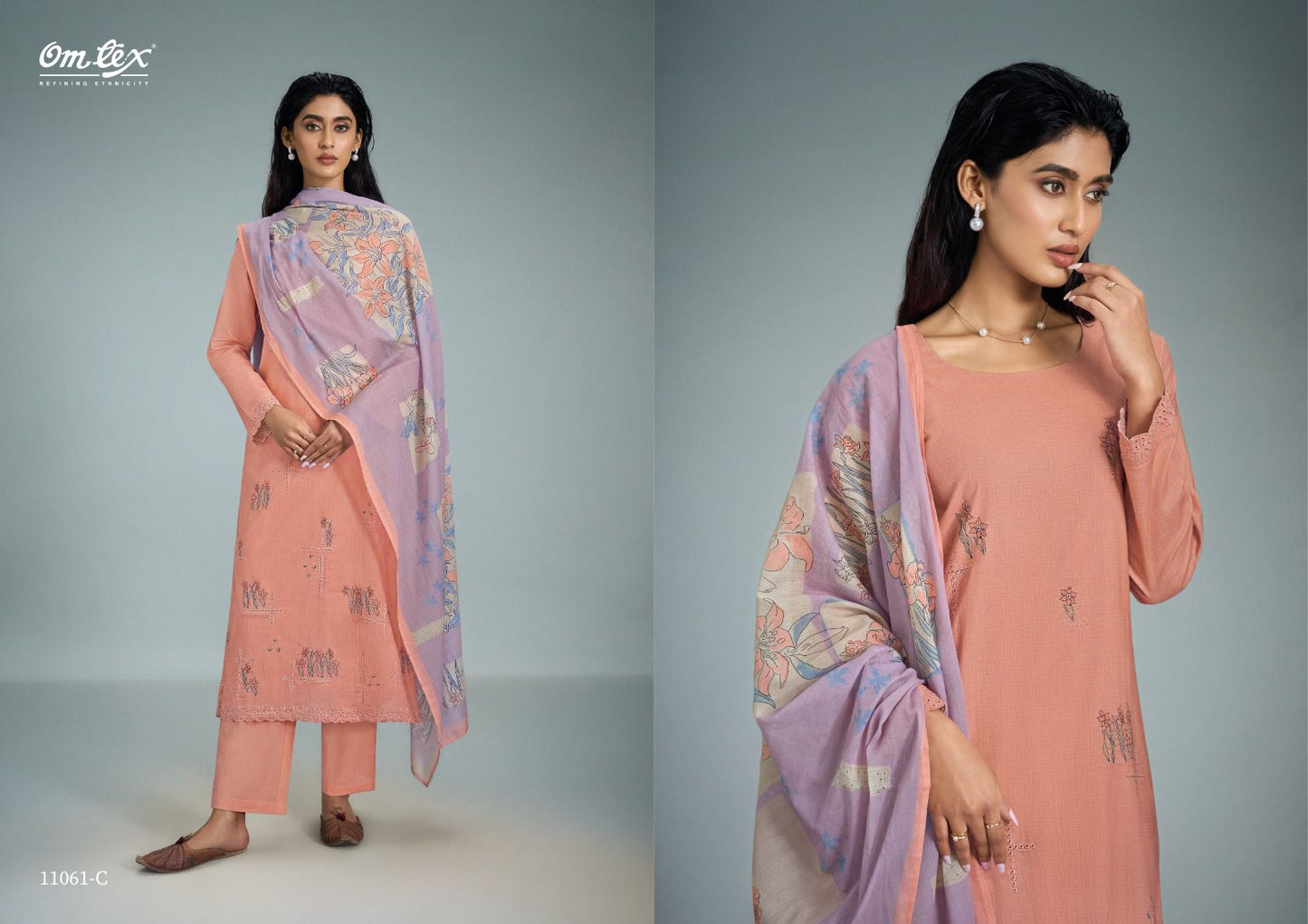 Avanti Omtex Lawn Cotton Pant Style Suits Wholesaler Ahmedabad