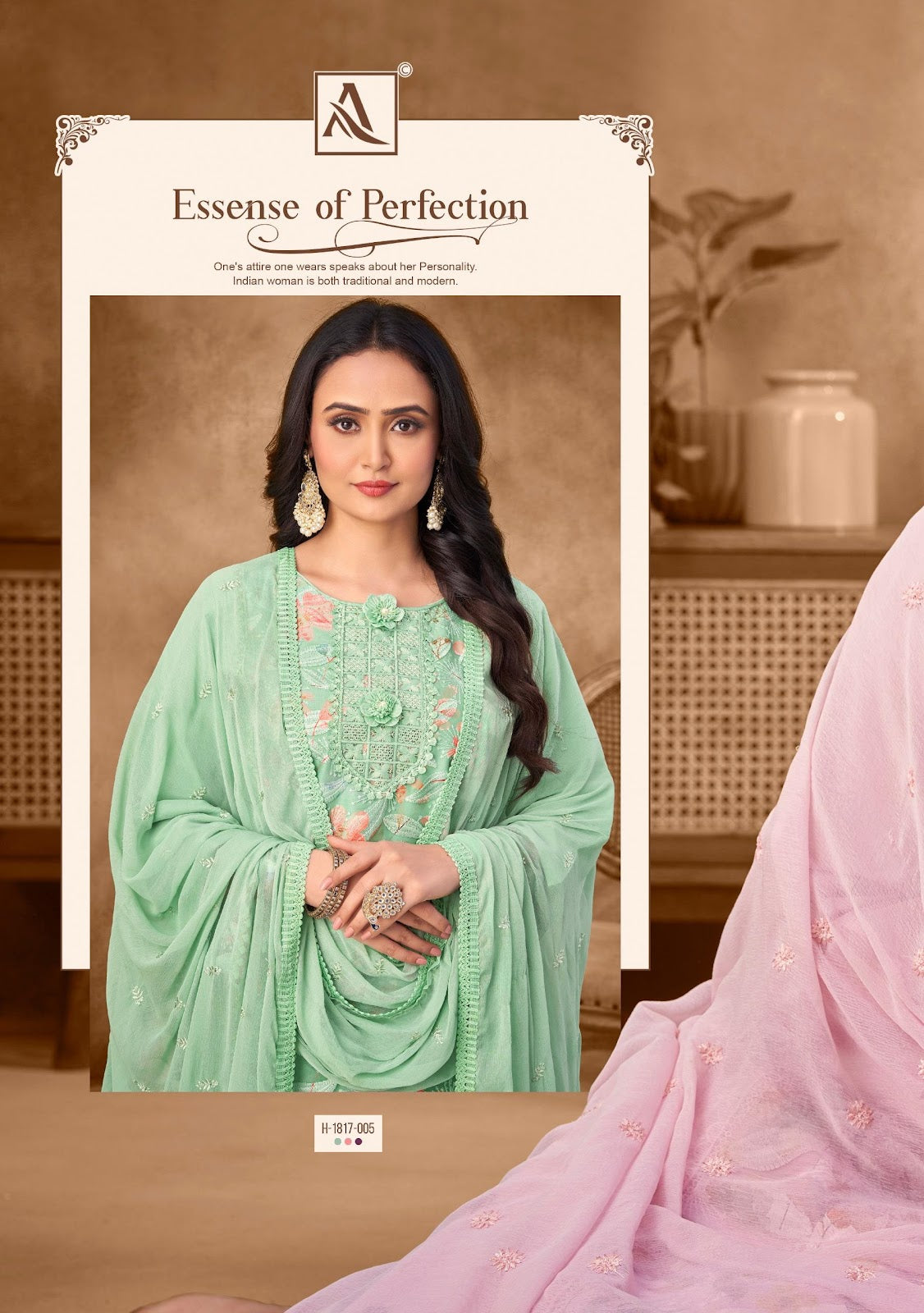 Avleen Alok Pure Zam Pant Style Suits Wholesale Price