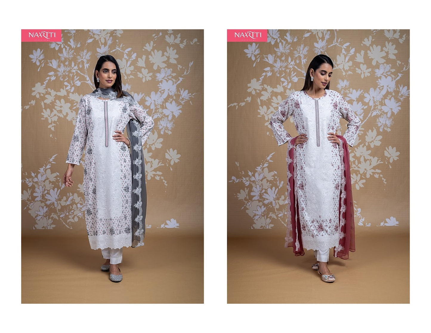 Ayomi Naariti Pure Cotton Pant Style Suits Supplier Gujarat
