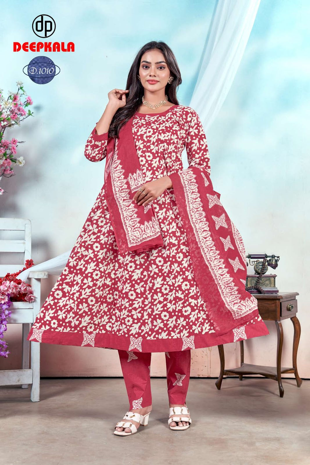 Aysha Vol 1 Deepkala Cotton Readymade Anarkali Suits Wholesale Price
