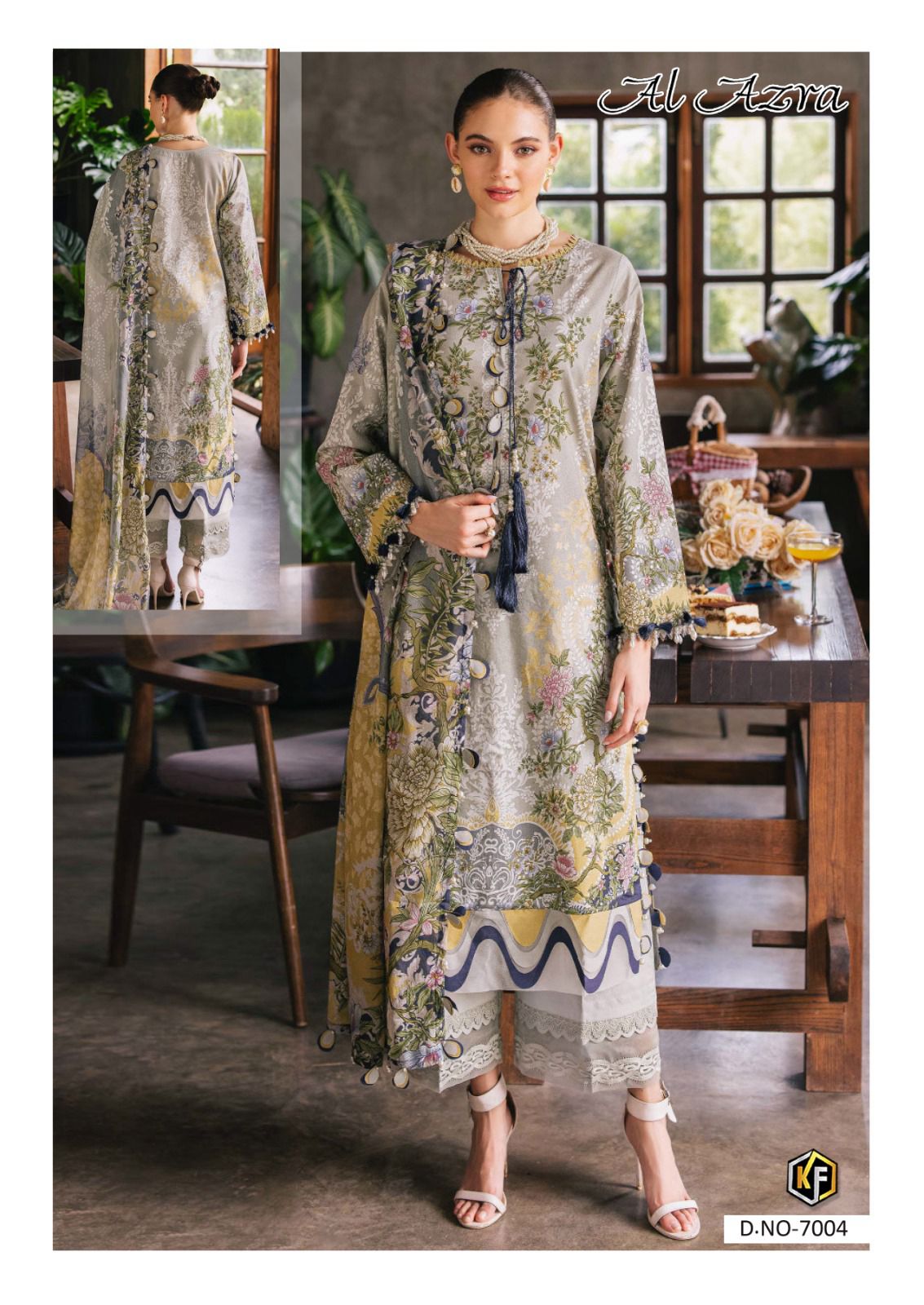 Azara Vol 7 Keval Fab Heavy Cotton Karachi Salwar Suits Manufacturer Gujarat