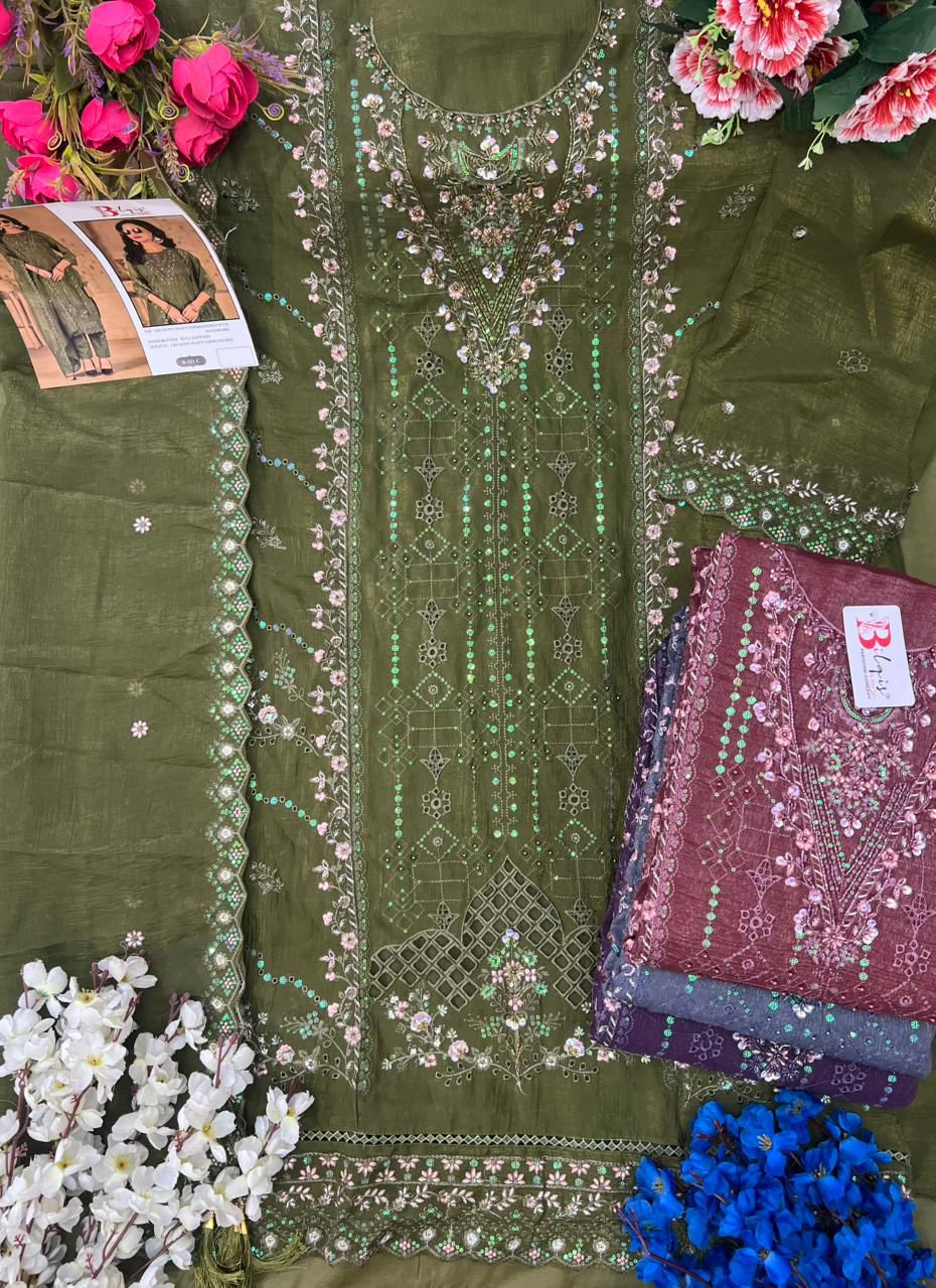 B 221 A To D Bilqis Pakistani Salwar Suits Wholesale Price