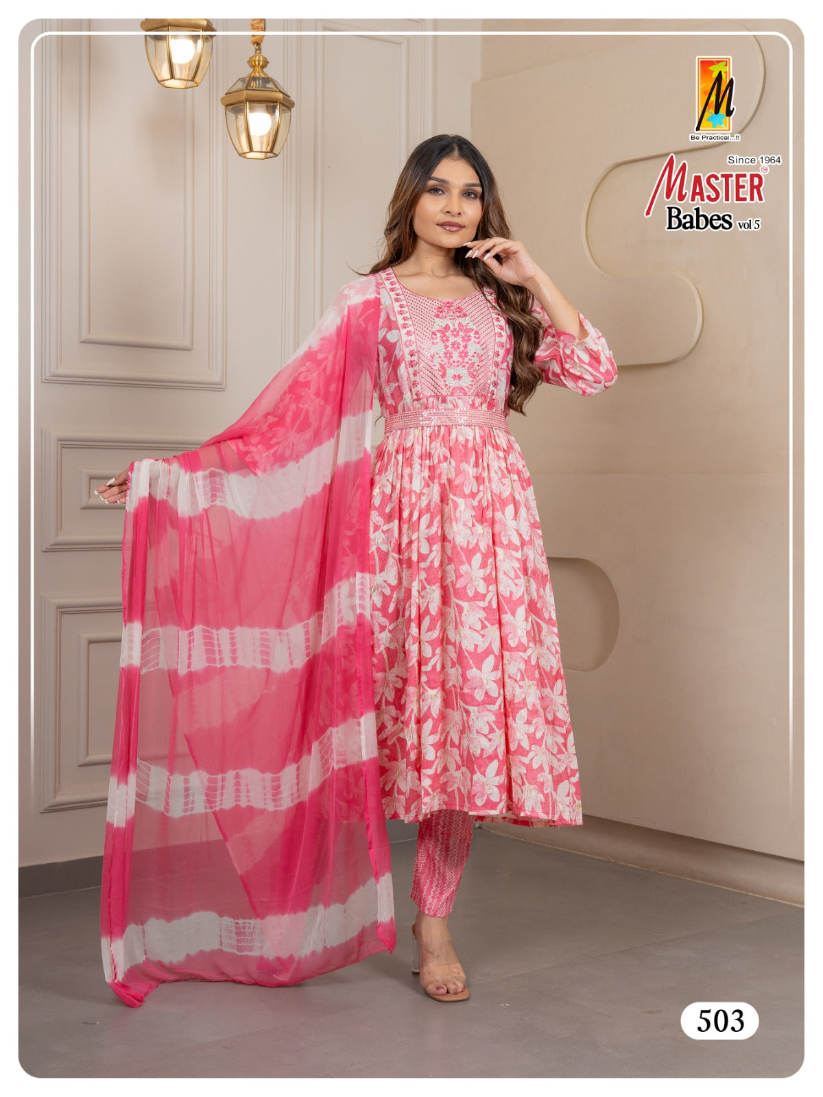 Babes Vol 5 Master Capsule Readymade Pant Style Suits Supplier