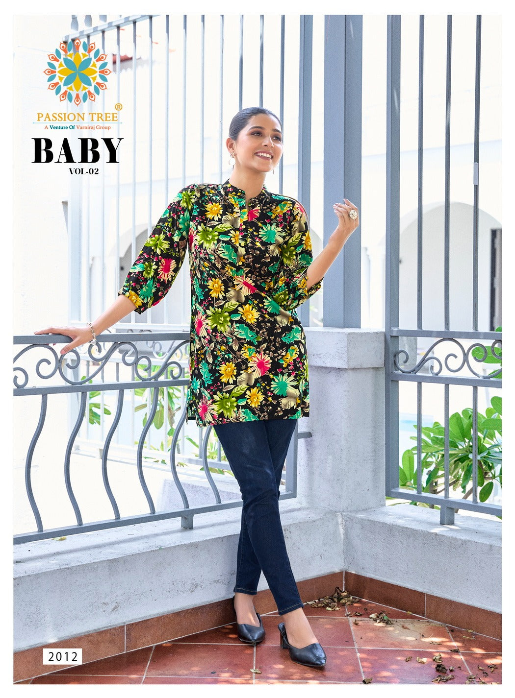 Baby Vol 2 Passion Tree Reyon Short Kurtis Wholesale Price