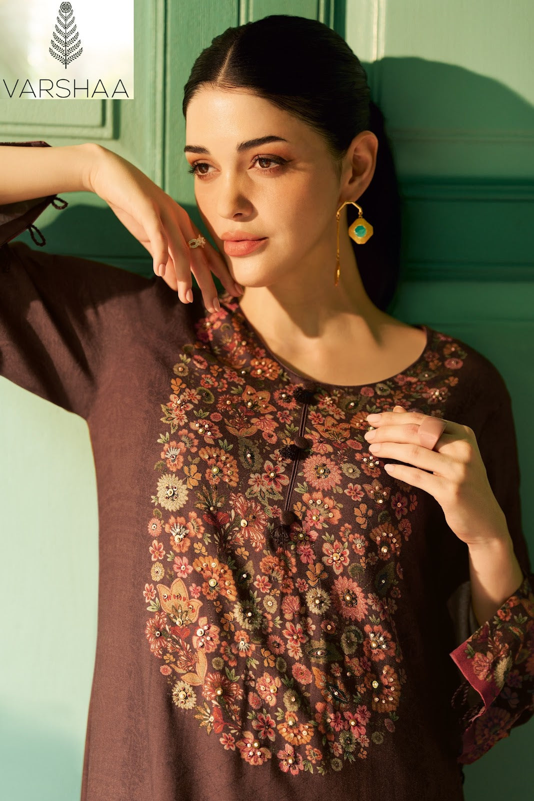 Bahaar Varshaa Pashmina Suits Exporter India