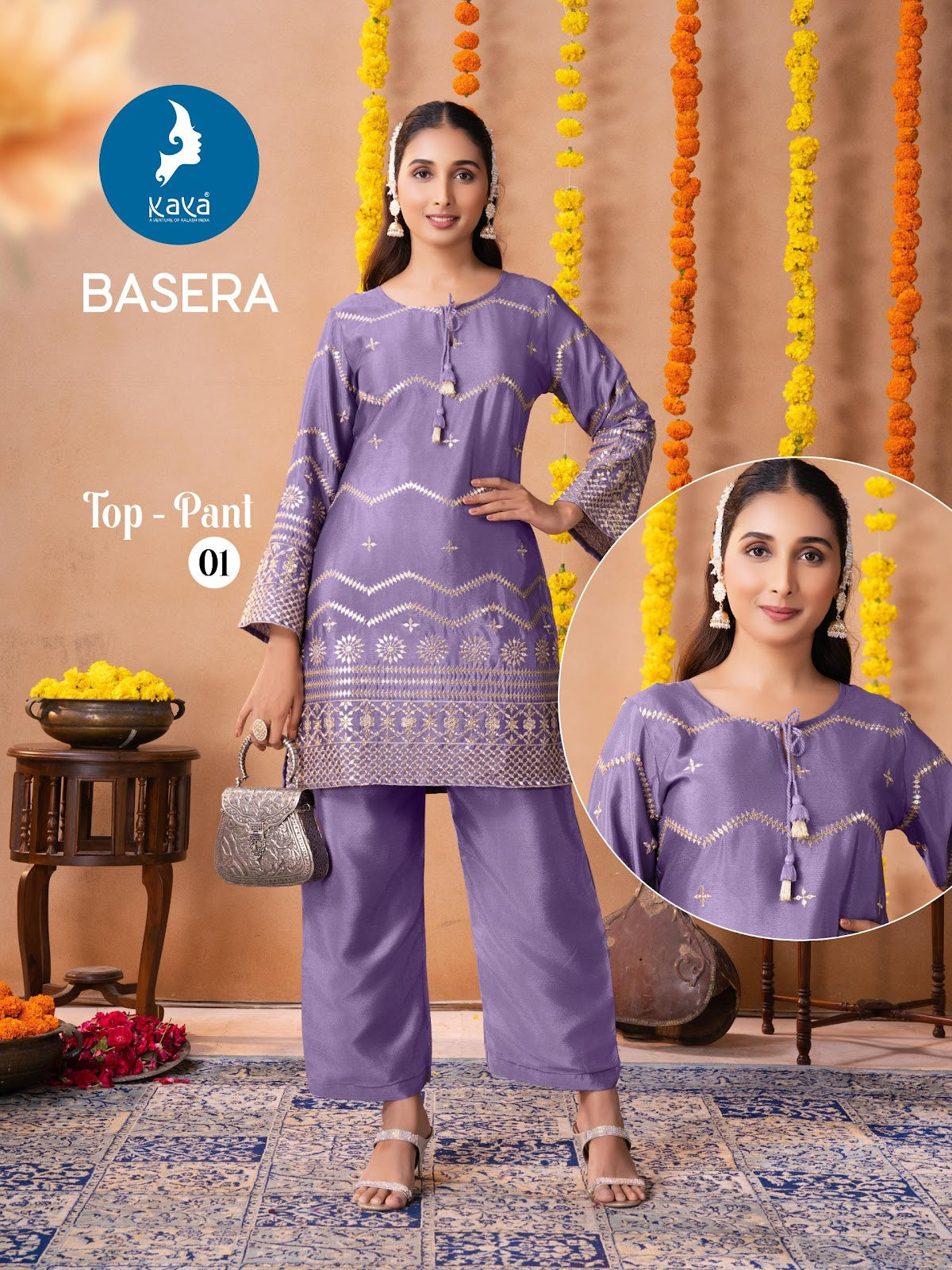 Basera Kaya Chinon Co Ord Set Manufacturer Ahmedabad