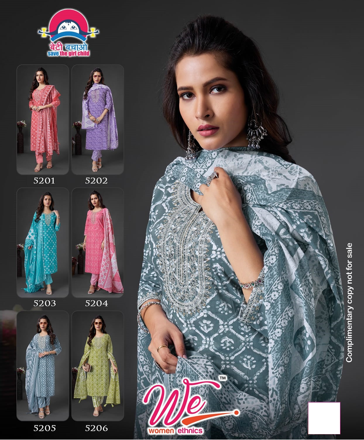 Batik-2 We Women Ethnics Cotton Readymade Pant Style Suits