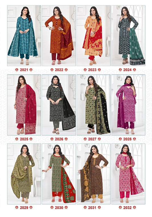 Batik Special Vol 2 Kundan Cotton Readymade Pant Style Suits Wholesaler