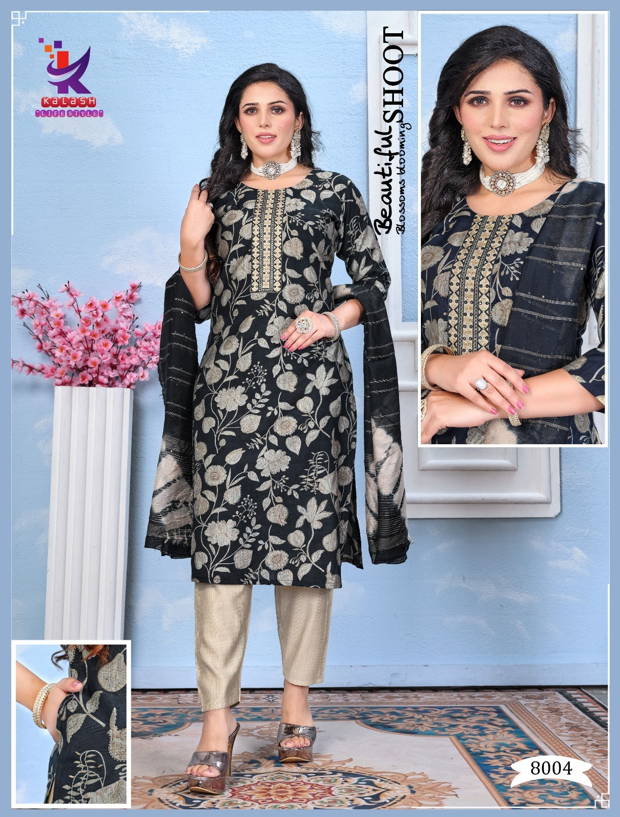 Beauty Wish Mlm Kalash Lifestyle Rayon 14Kg Readymade Suits Manufacturer India