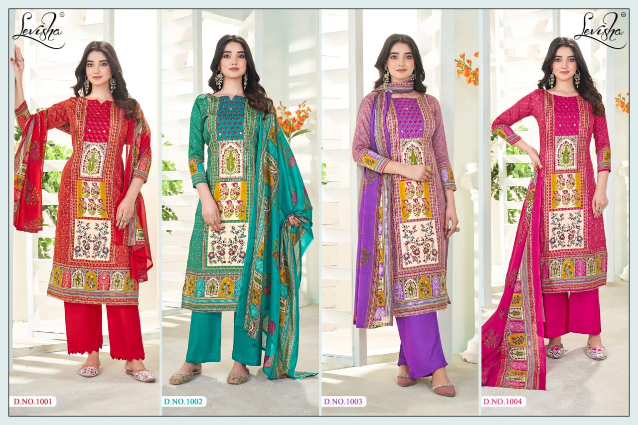Bela Levisha Jam Cotton Karachi Salwar Suits Manufacturer Gujarat