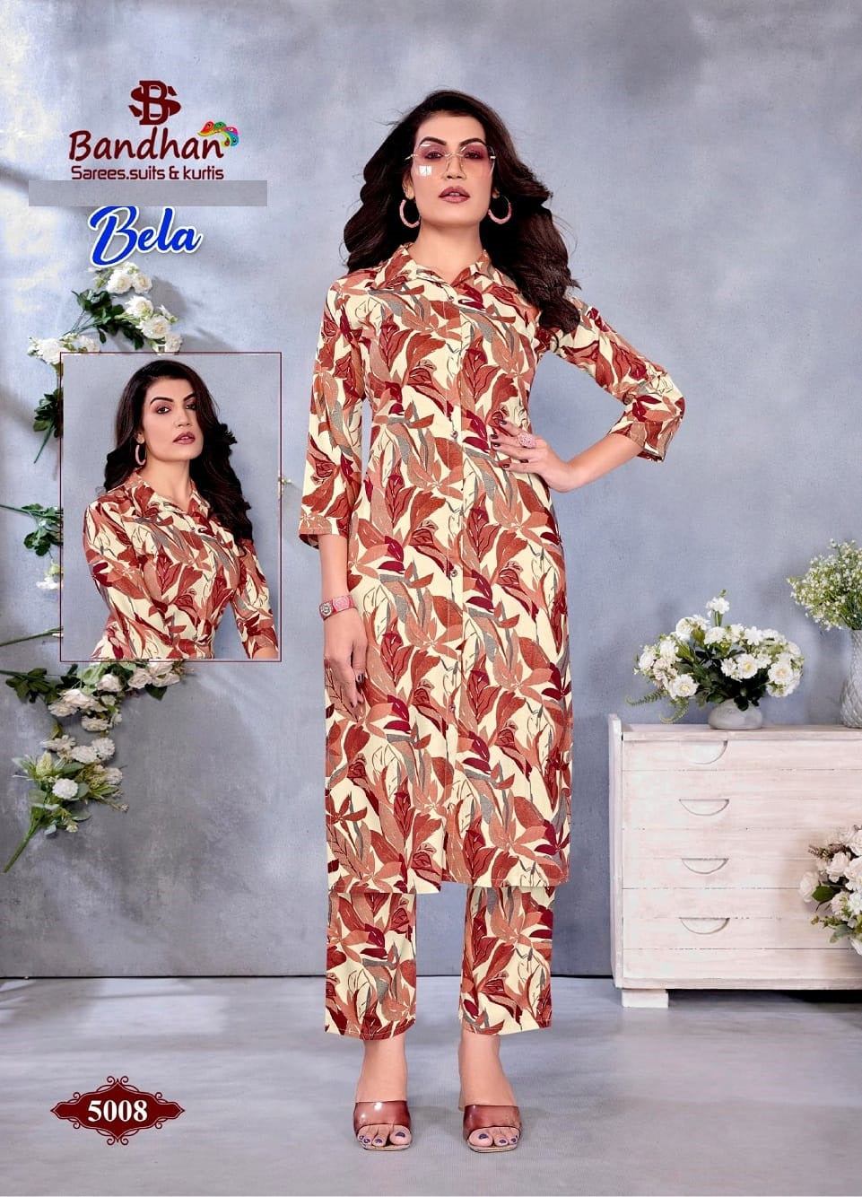 Bela Vol 5 Bandhan Rayon 14Kg Co Ord Set Wholesale Price