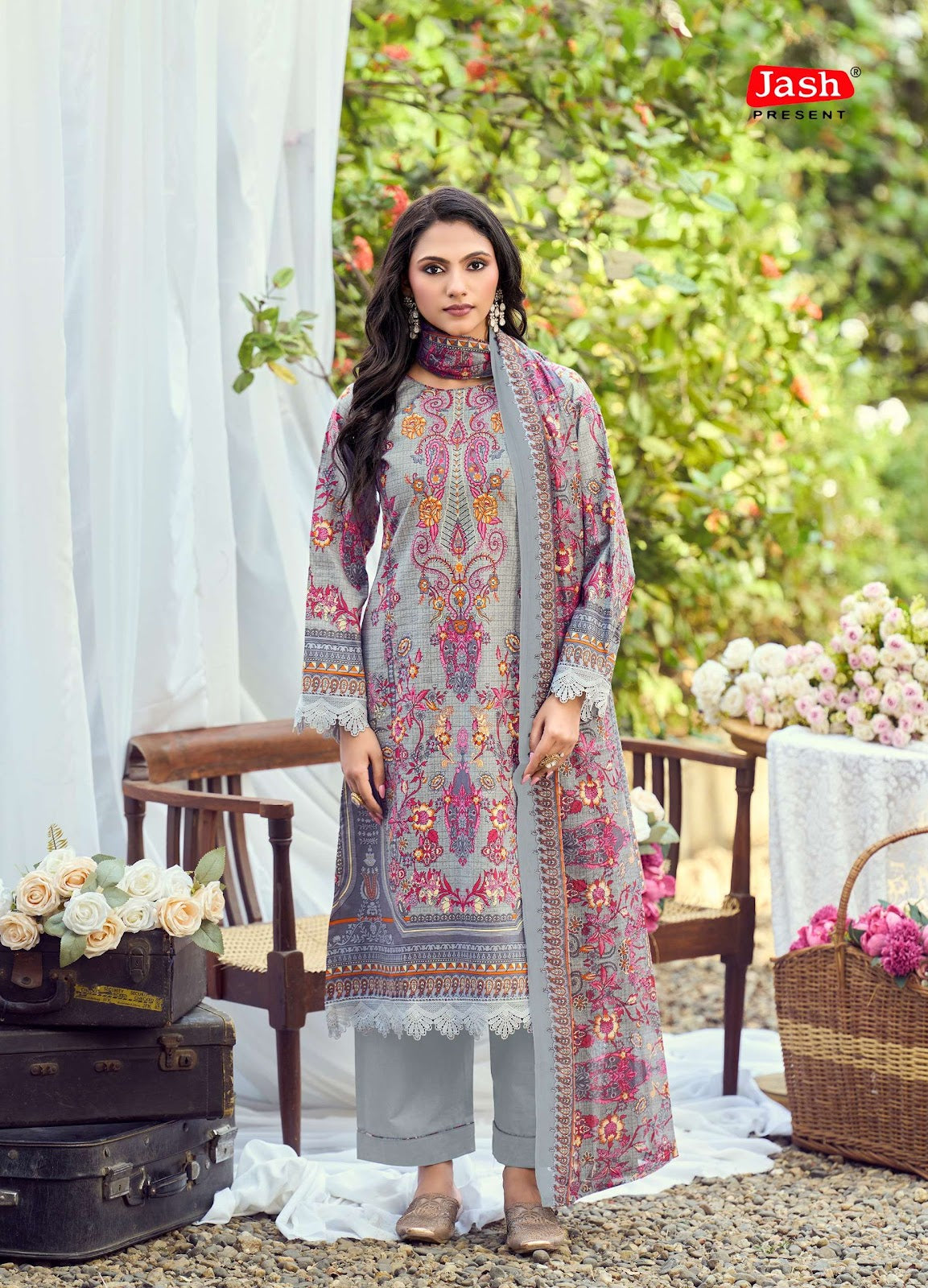 Bellisha Vol 13 Jash Mix Cotton Karachi Salwar Suits Manufacturer