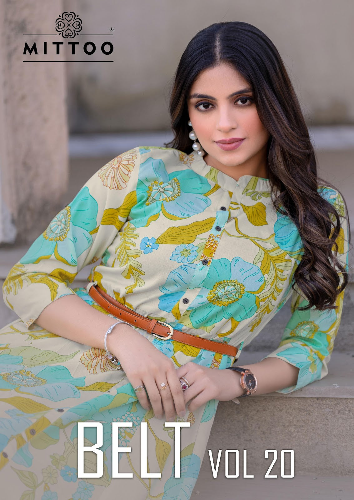 Belt Vol 20 Mittoo Rayon One Piece Dress Supplier Ahmedabad