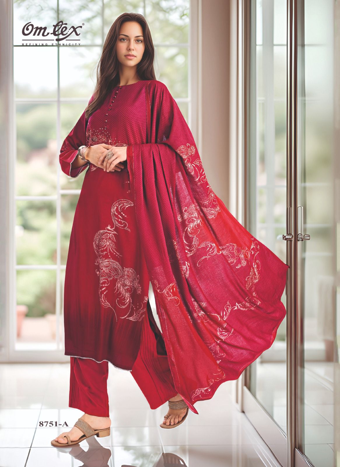 Bianca Omtex Pashmina Suits Manufacturer Gujarat