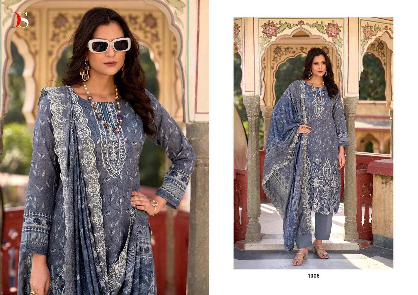 Bin Saeed 14 Lawn Collection Deepsy Cotton Karachi Salwar Suits Supplier Gujarat