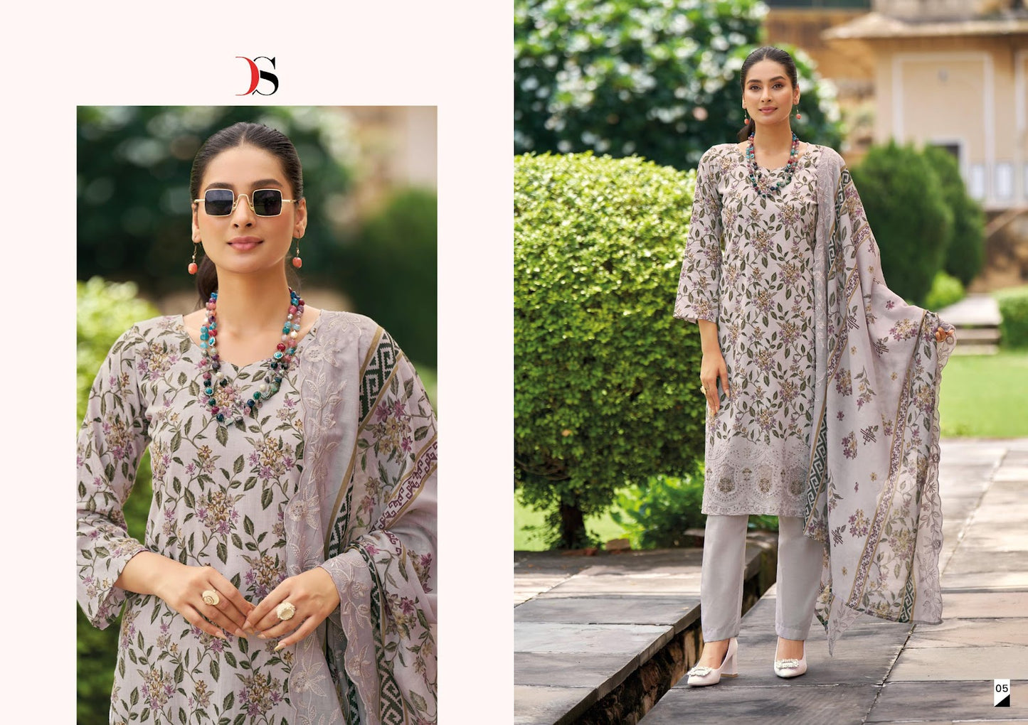 Bin Saeed Mini 2 Lawn Collection Deepsy Cotton Karachi Salwar Suits Exporter