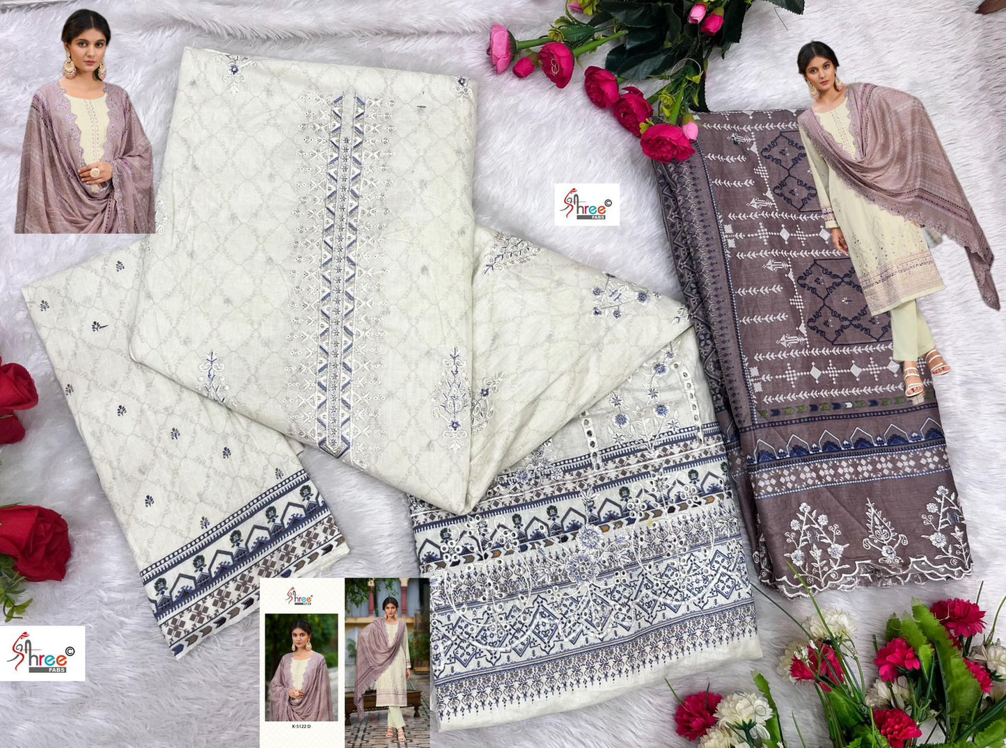 Bin Saeed Remix 1005 Shree Fabs Cotton Pakistani Salwar Suits Supplier Gujarat