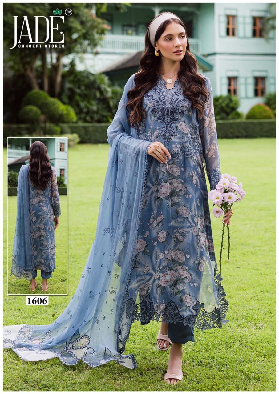 Bin Saeed Vol 16 Heavy Cotton Luxury Collection Jade Karachi Readymade Suits Exporter India