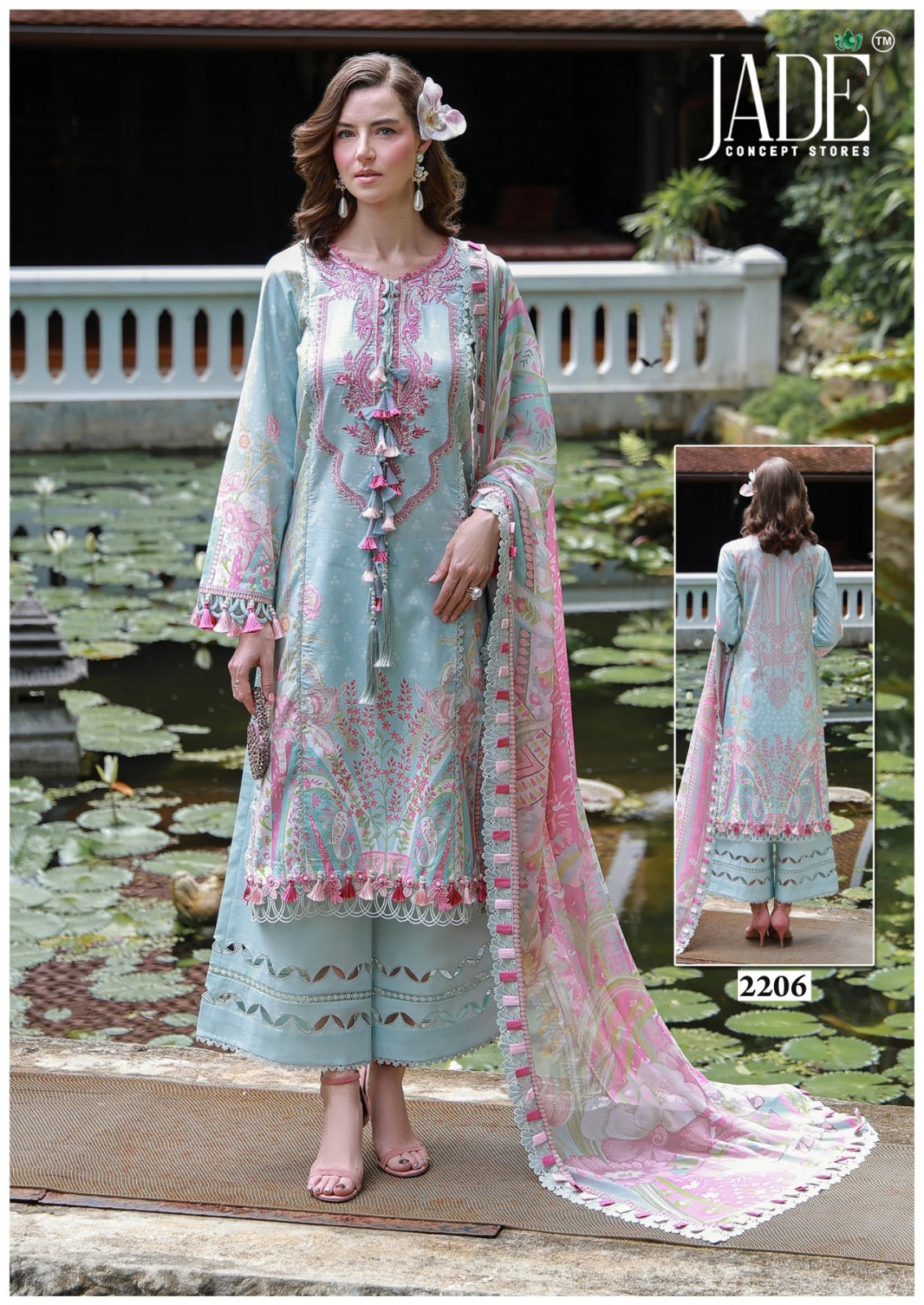Bin Saeed Vol 22 Jade Cotton Karachi Salwar Suits Wholesaler Ahmedabad