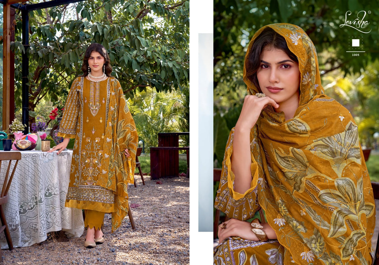 Bin Saeed Vol 6 Levisha Lawn Cotton Karachi Salwar Suits Exporter Gujarat