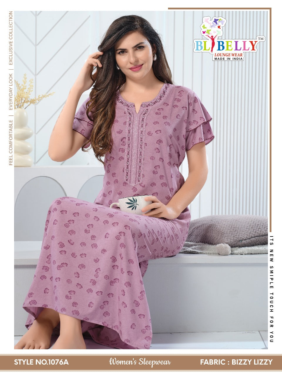 Bizy Lizy 3004 Belly Night Gowns Wholesale Price