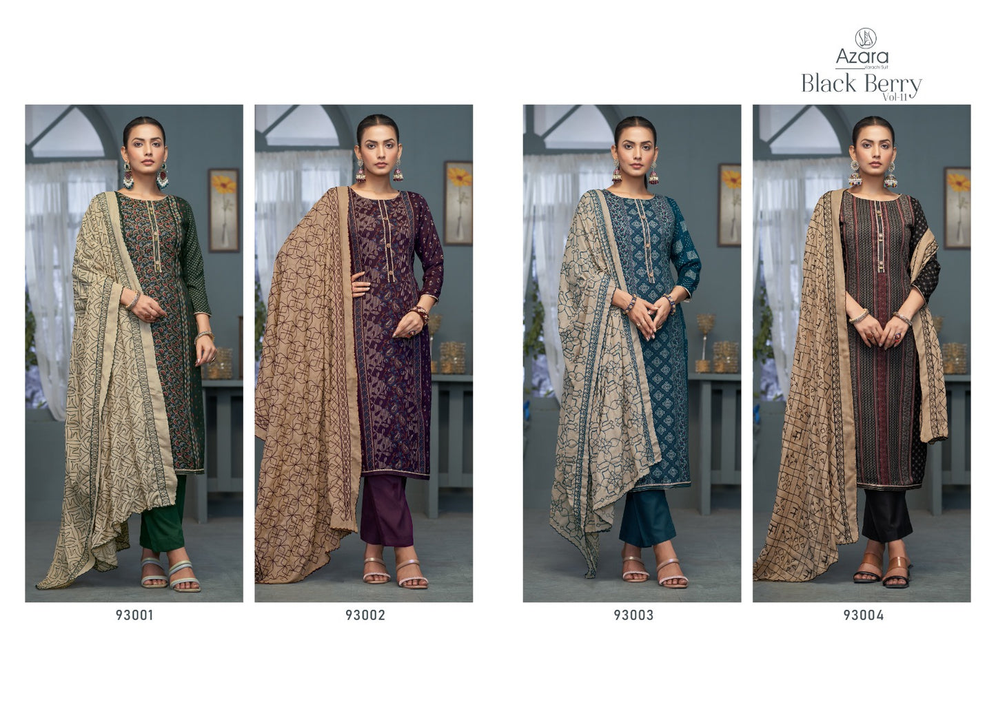 Black Berry Vol 11 Radhika Fashion Cotton Pant Style Suits Supplier