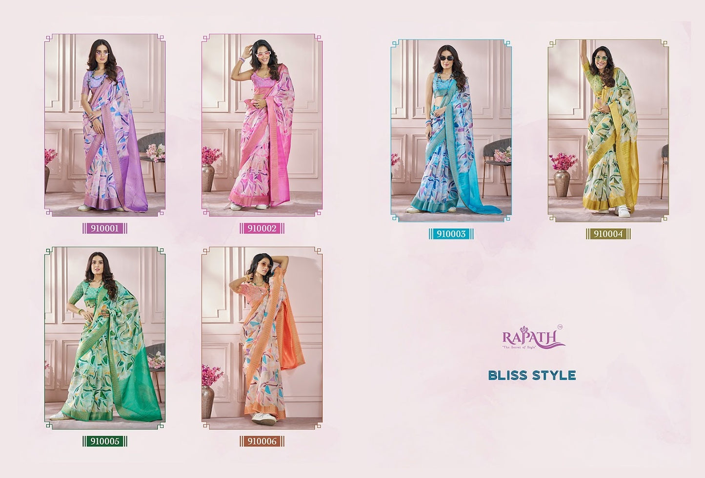 Bliss Style Rajpath Modal Silk Sarees Supplier India