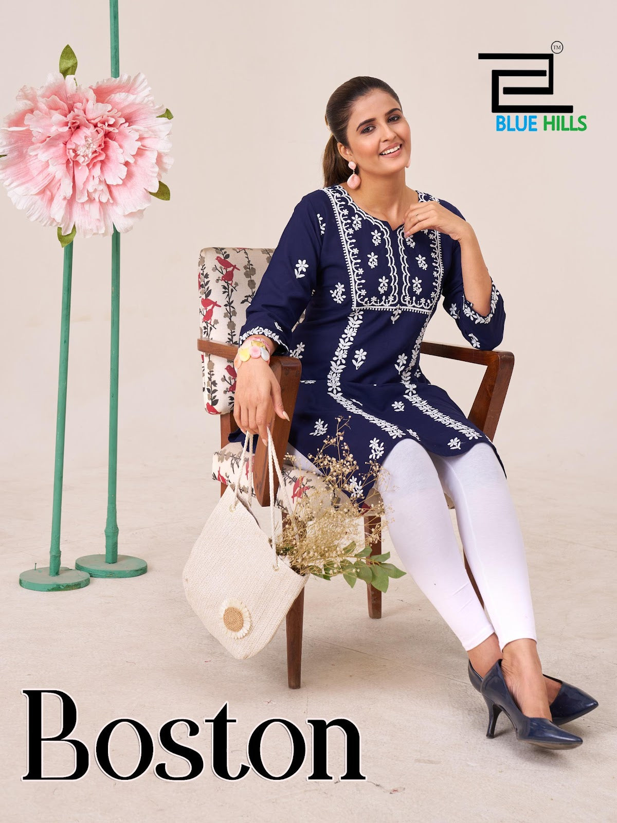 Boston Blue Hills Rayon 14Kg Kurtis Wholesaler Gujarat