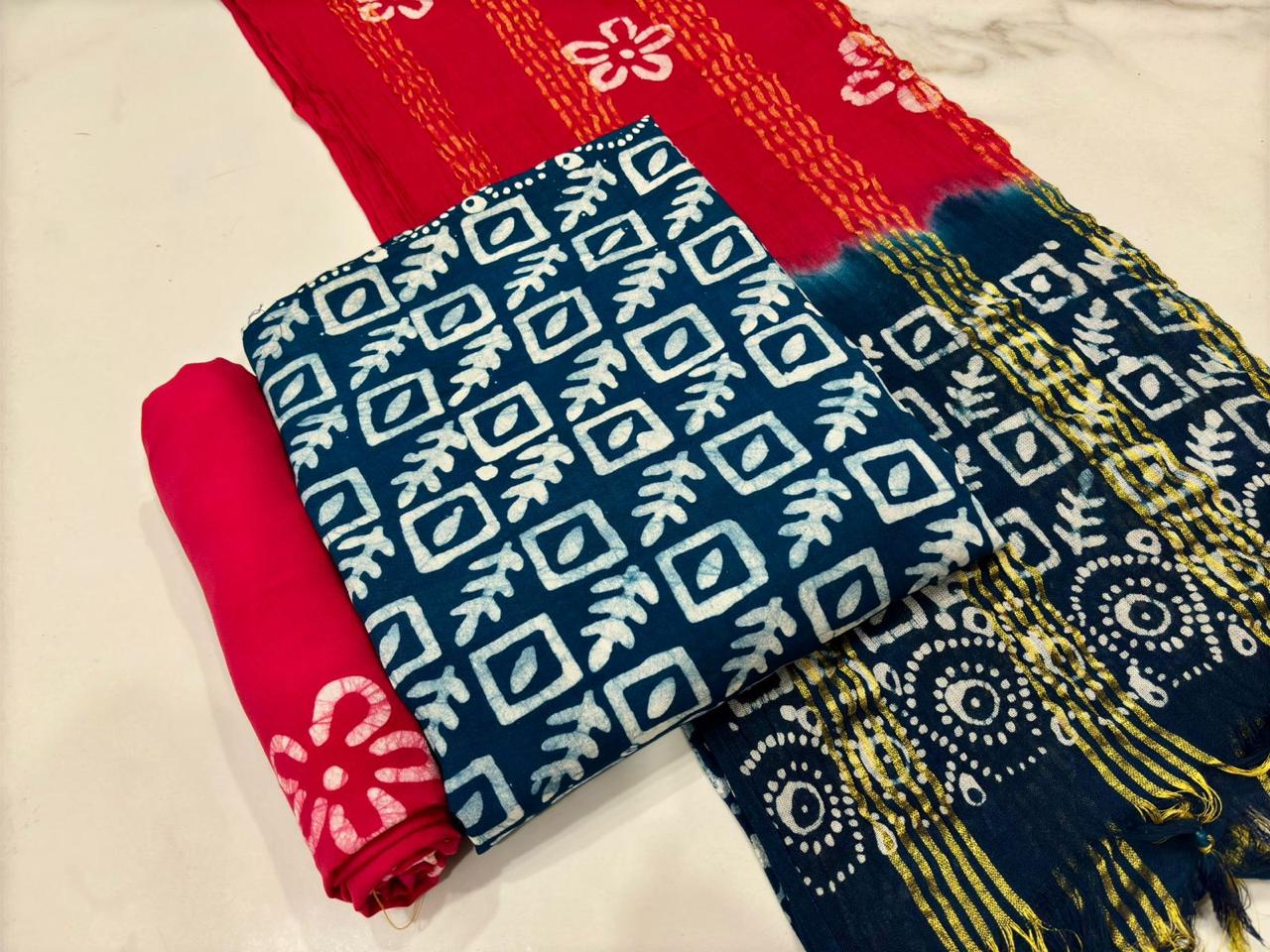 Bottom 2.25 Mtr Balajit Rayon 14Kg Salwar Suits Manufacturer Gujarat