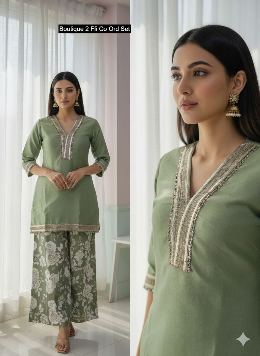 Boutique 2 Ffi Vertican Co Ord Set Wholesale Rate