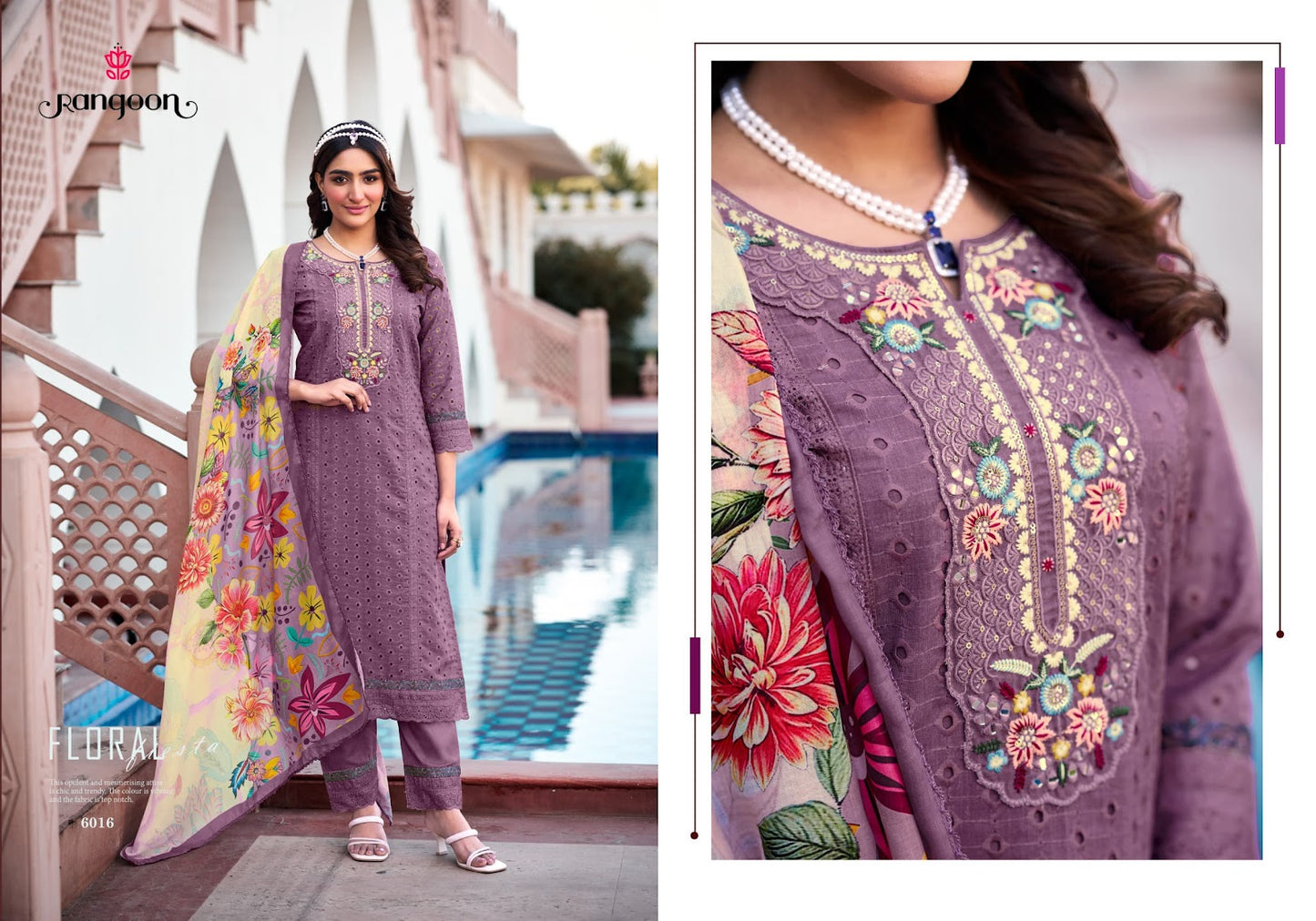 Brinda Rangoon Pure Cotton Readymade Suits Supplier