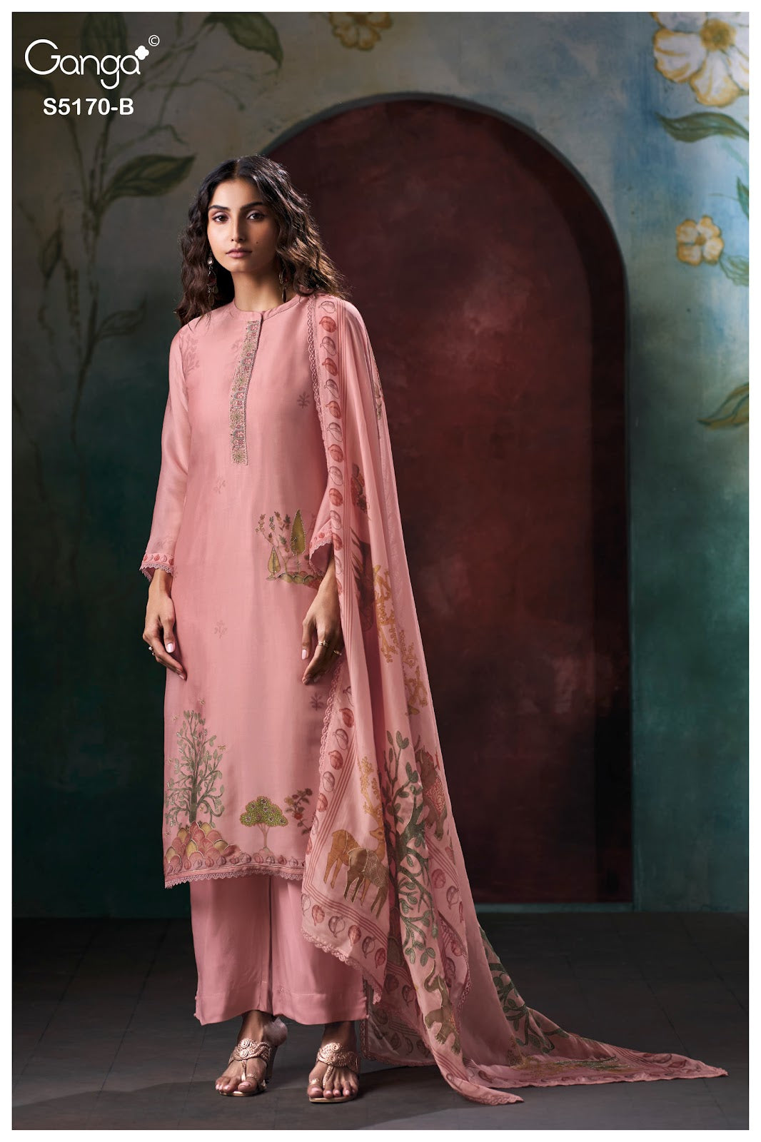 Brioni S5170 Ganga Bemberg Silk Plazzo Style Suits Wholesale