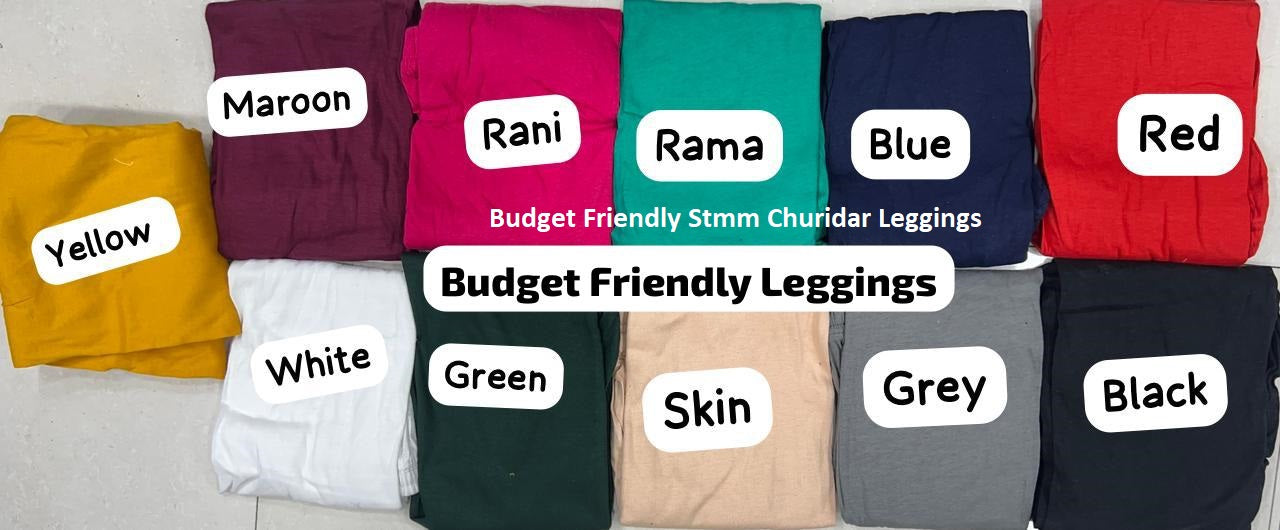 Budget Friendly Stmm Lycra Churidar Leggings Wholesaler