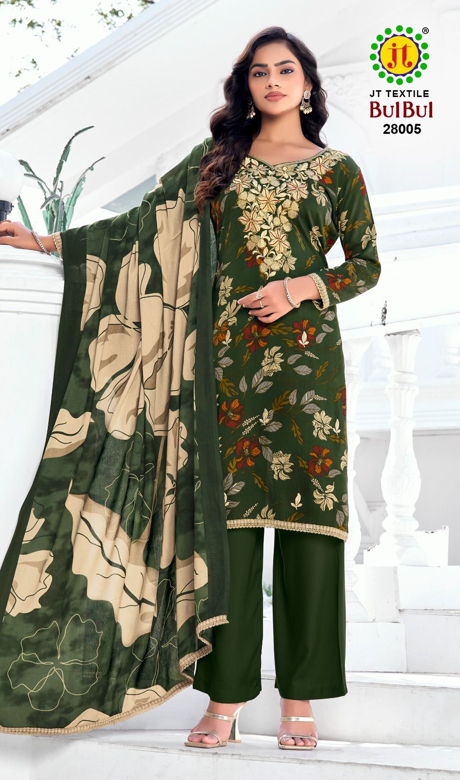 Bulbul Vol 28 Jt Rayon Pant Style Suits Exporter Ahmedabad