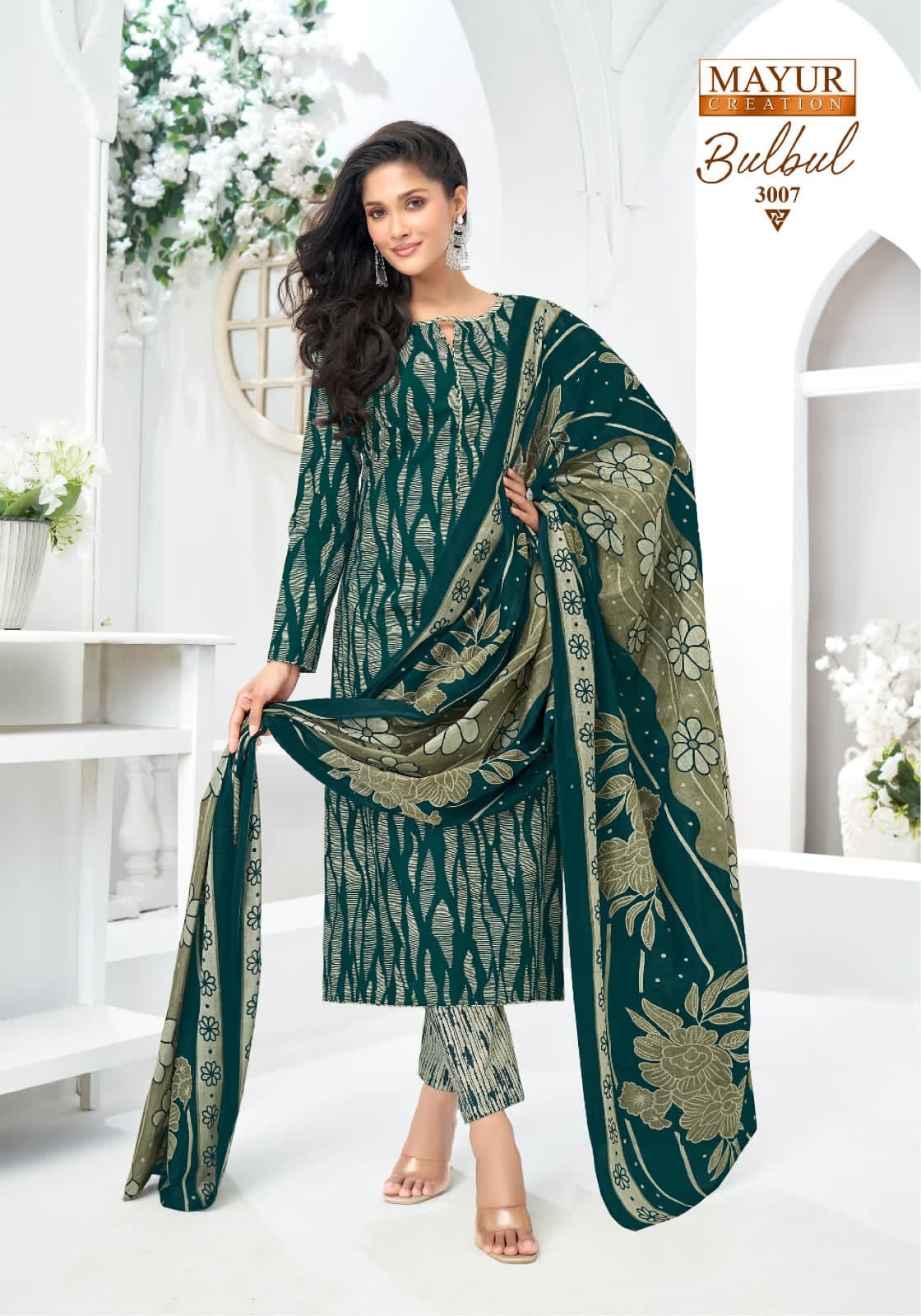 Bulbul Vol 3 Mayur Creation Cotton Dress Material Wholesale Price