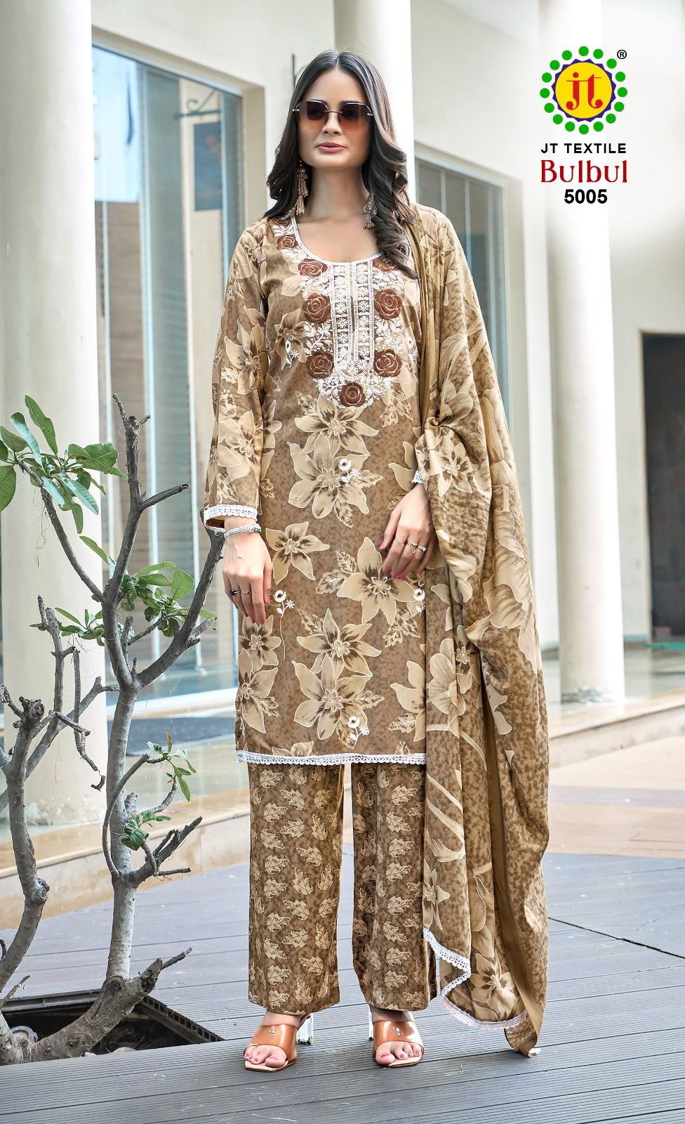 Bulbul Vol 5 Jt Rayon Pant Style Suits Exporter Gujarat