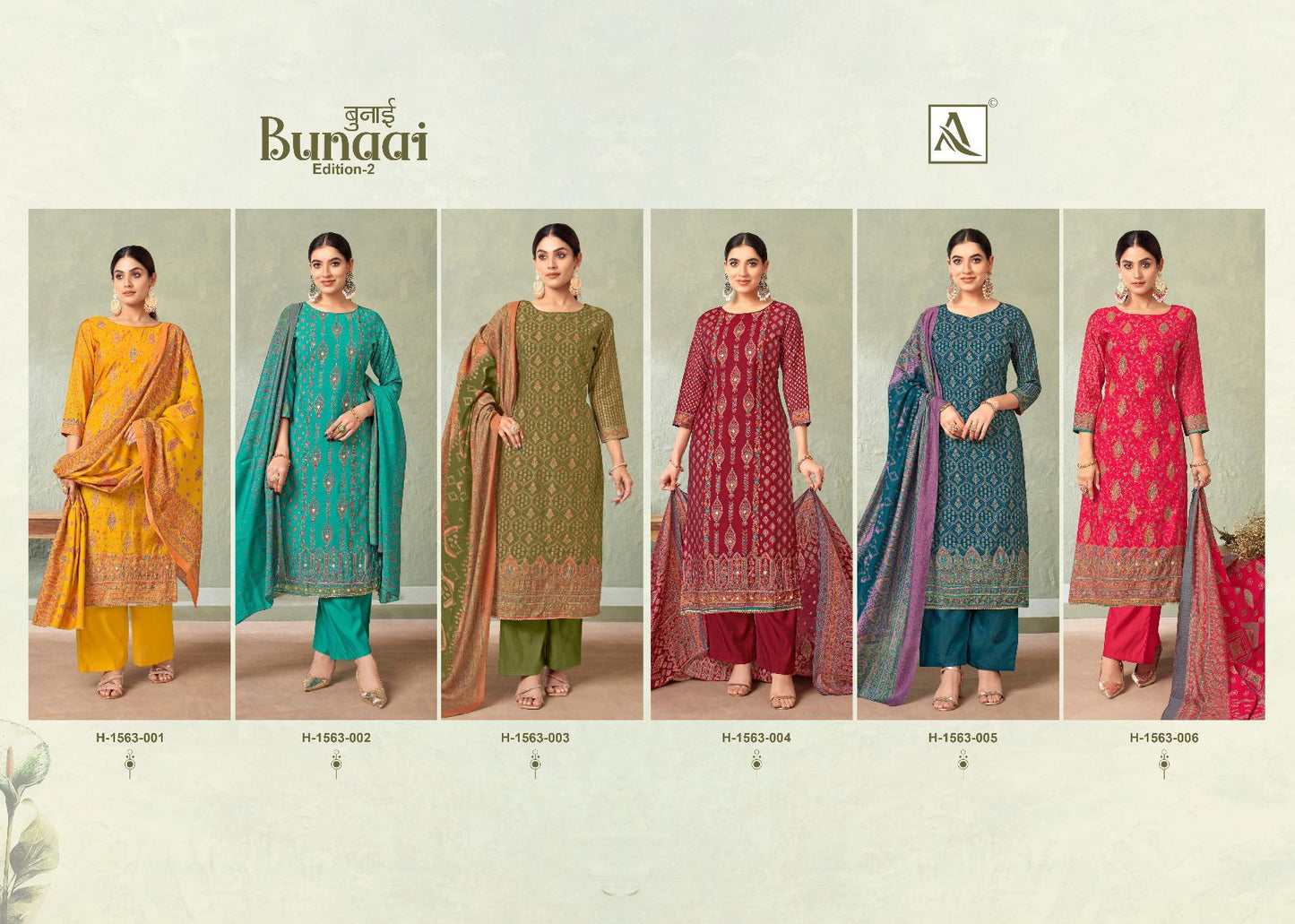 Bunaai Edition 2 Alok Viscose Pant Style Suits Wholesaler