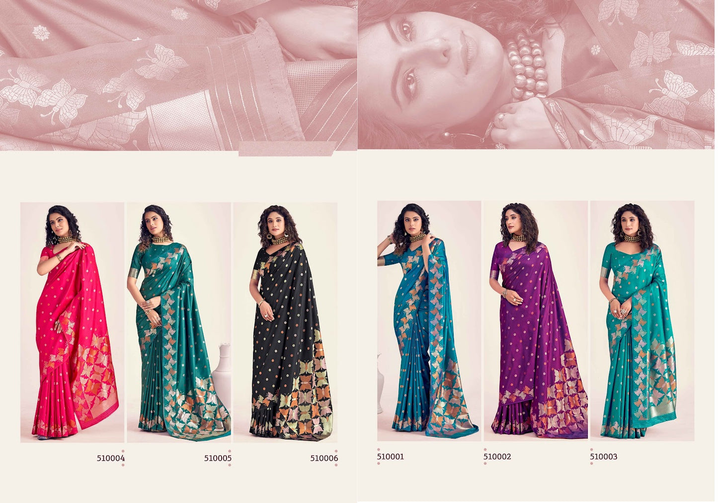 Butterfly Rajpath Banarasi Silk Sarees