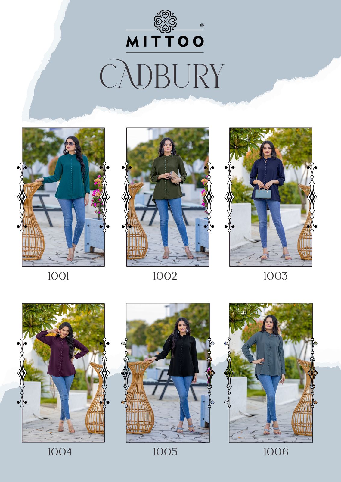 Cadbury Mittoo Women Shirts Exporter