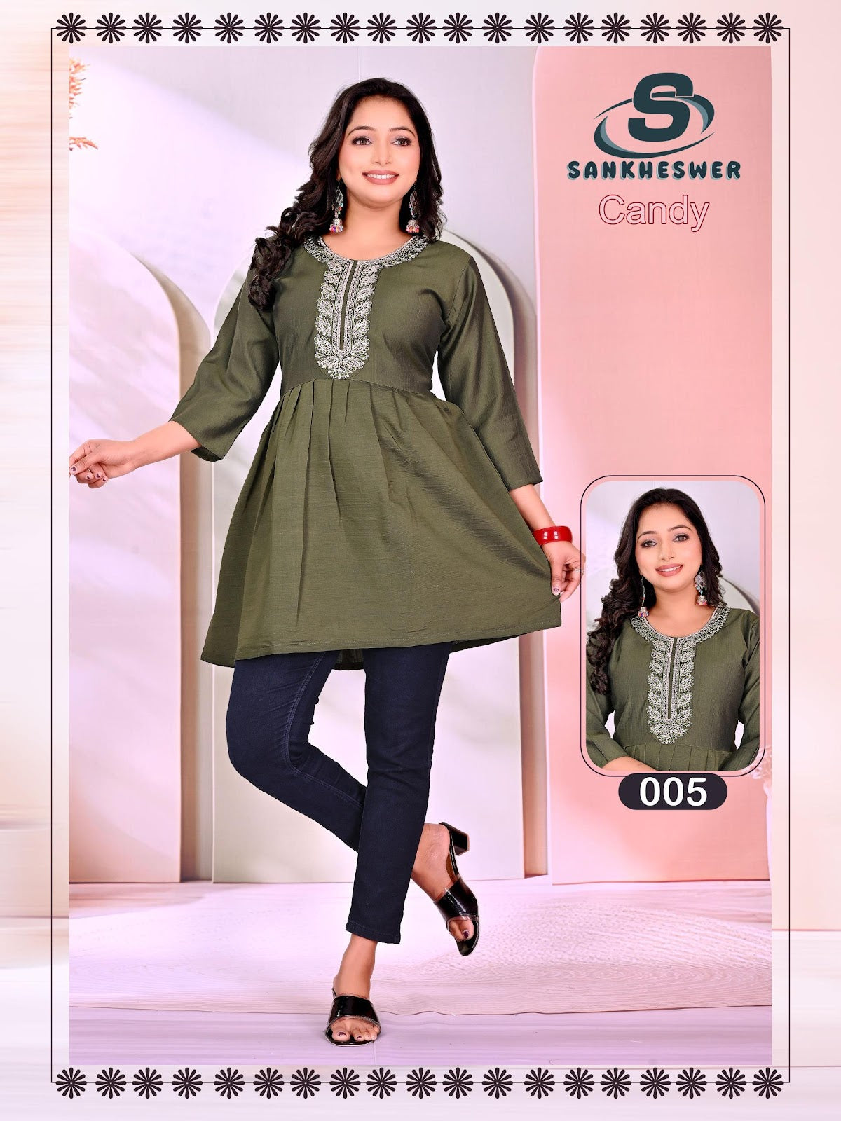 Candy Vol 1 Sankheswer Vertican Fancy Tops Wholesaler