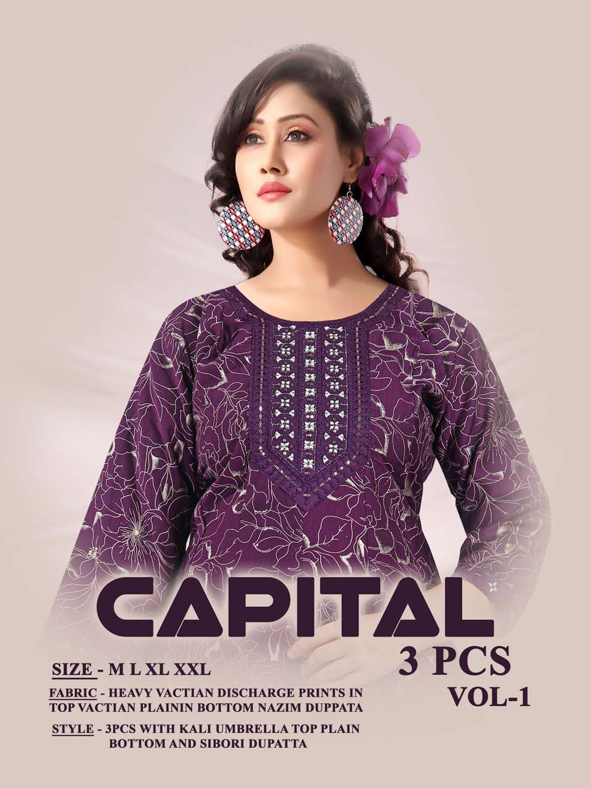Capital Vol 1 Kavinay Vatican Readymade Anarkali Suits Manufacturer India