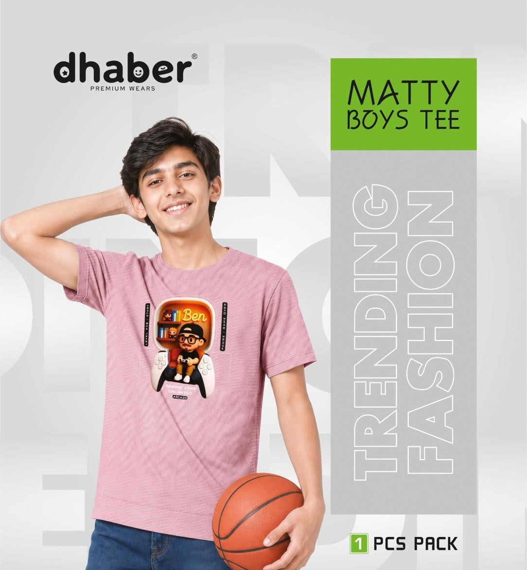 Cat 039 Dhaber Matty Boys Tshirt Exporter