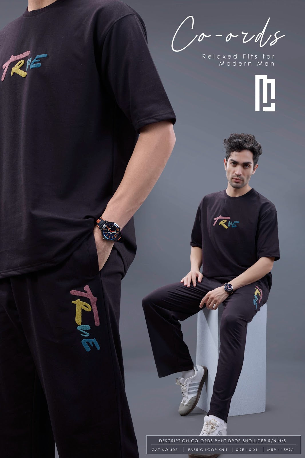 Cat 402 Maniac Loopknit Mens Co Ord Set Wholesale