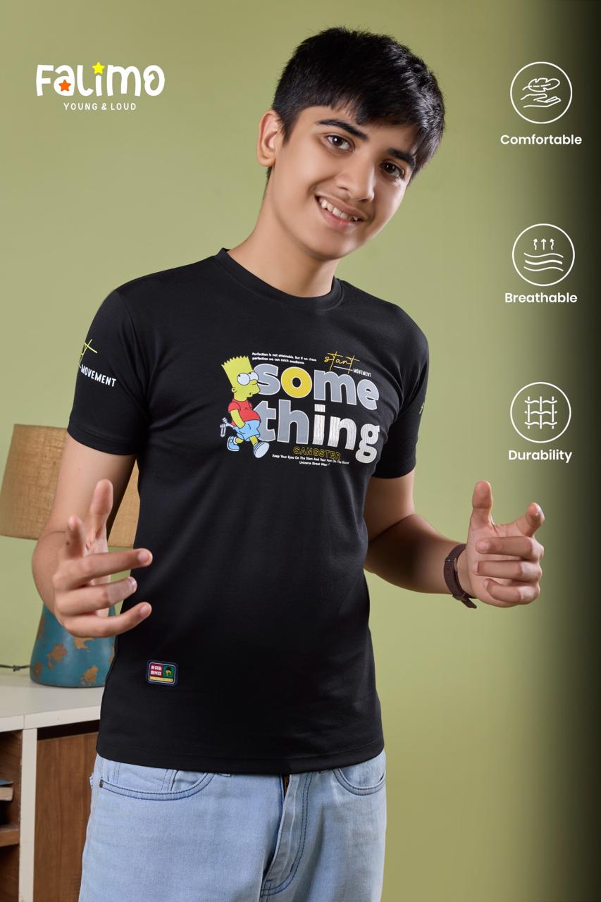 Cat No 10 Falimo Imported Boys Tshirt Manufacturer India