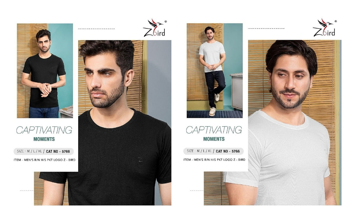 Cat No 6043 Z Bird Cotton Mens Tshirts Manufacturer India