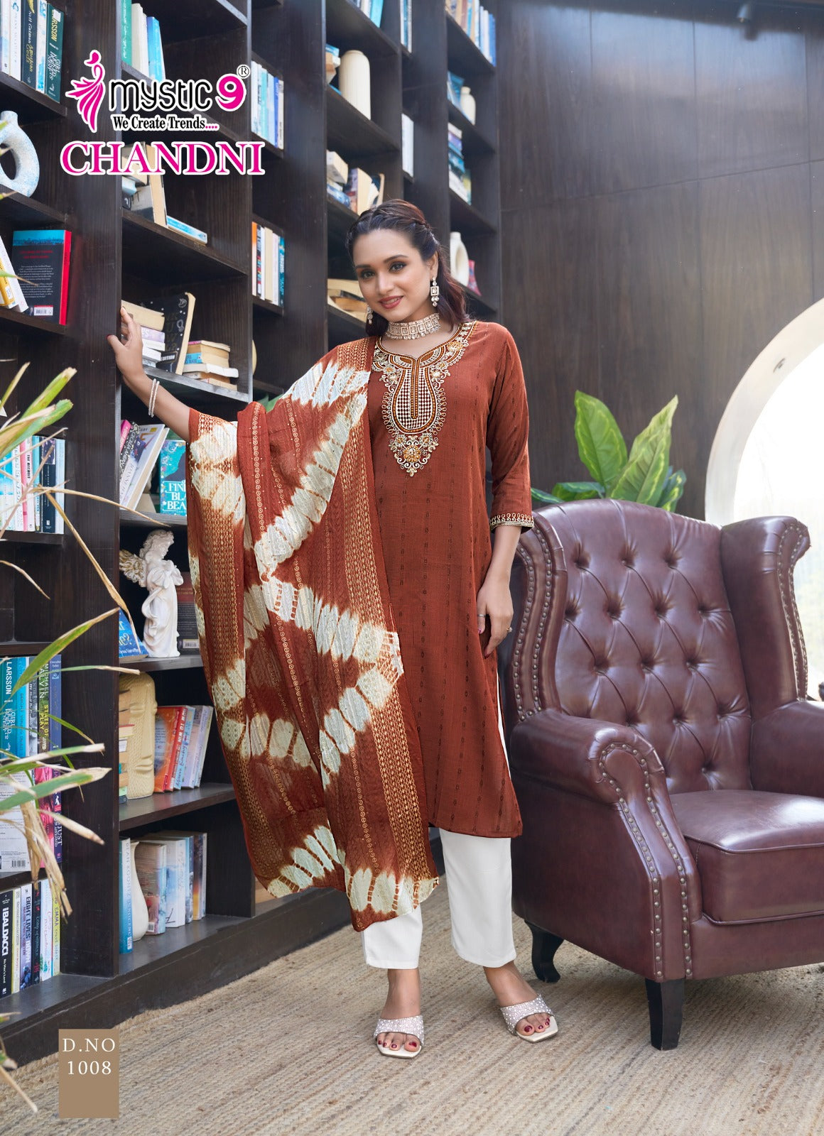 Chandani Vol 1 Mystic 9 Rayon Readymade Suits Exporter India