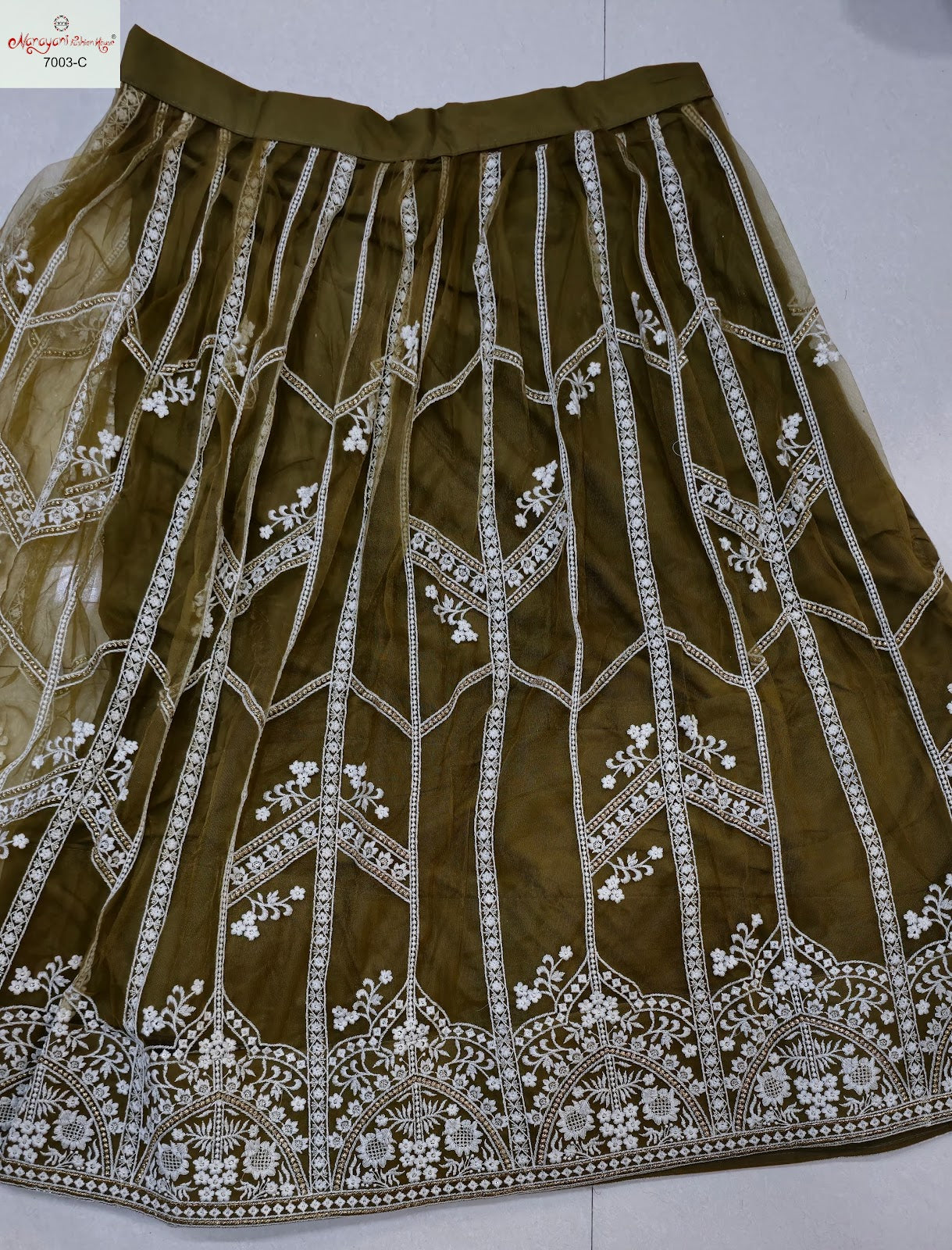 Chandrakala Vol 1 7003Abcd Narayani Fashion House Butterfly Net Lehenga Choli Exporter India