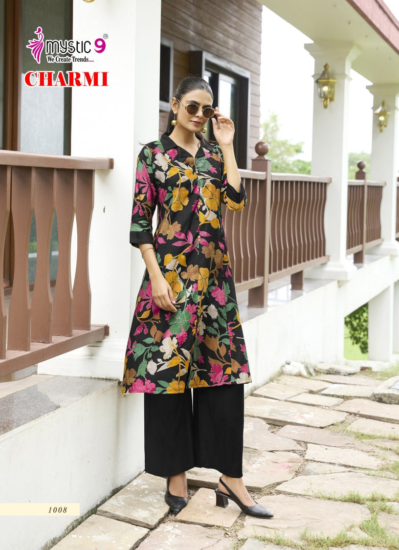 Charmi Vol 1 Mystic 9 Vertican Co Ord Set Supplier Ahmedabad