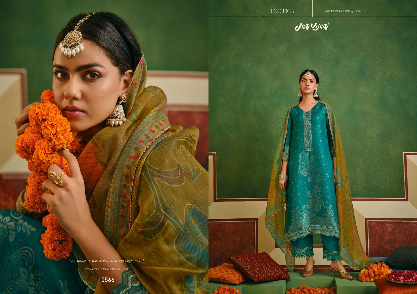 Chaukhat Jay Vijay Jacquard Pant Style Suits Manufacturer Gujarat